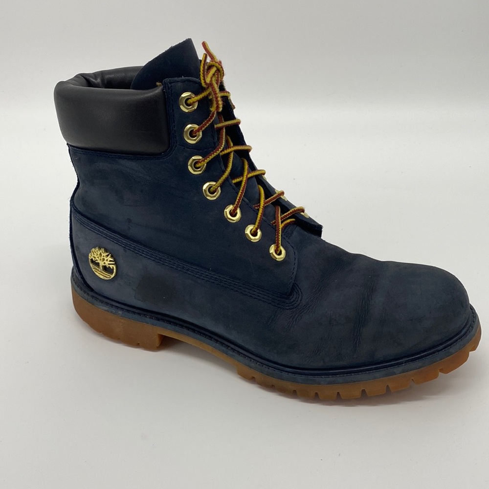 Timberland Men’s Blue 6” Boots Size 10